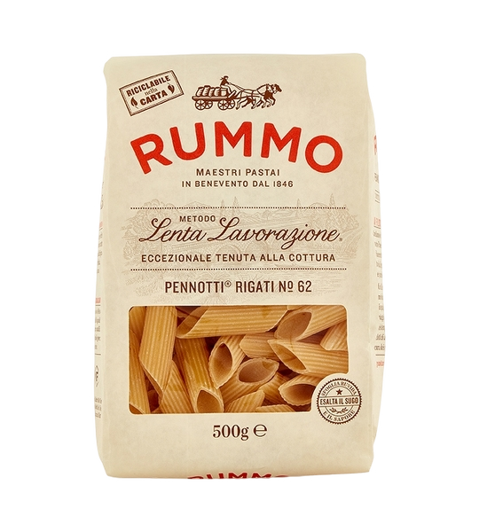 RUMMO PASTA DI SEMOLA PENNOTTI RIGATI N.62 500 GR (16 in a box)