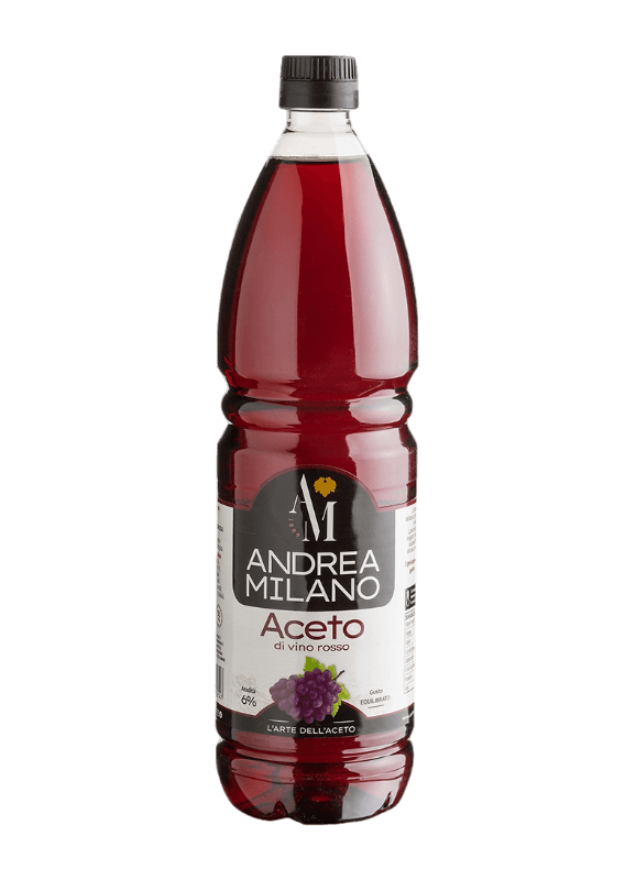 MILANO ACETO DI VINO ROSSO PET 1 LT (12 in a box)