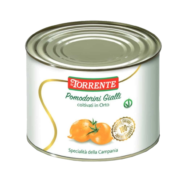 LA TORRENTE TOMATOES YELLOW TIN 2 KG (3 in a box)
