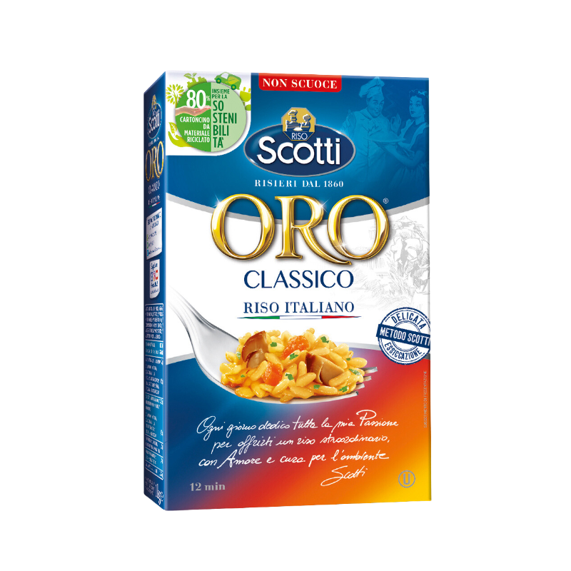 SCOTTI RICE ORO CLASSICO 1 KG (10 in a box)