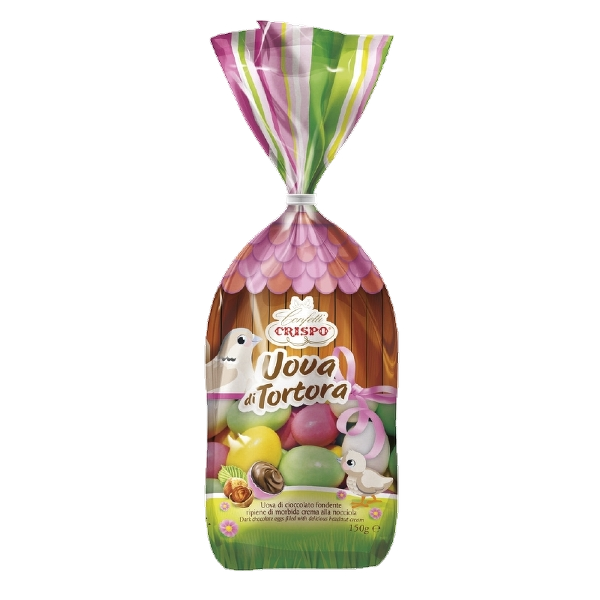 CRISPO CONFETTI UOVA TORTORA 150 GR (14 in a box)