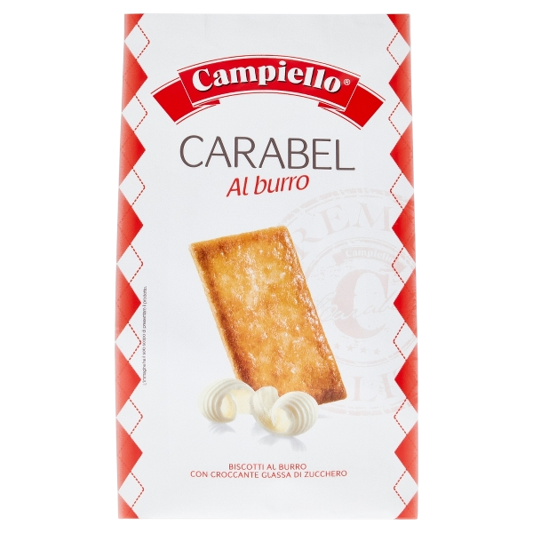 CAMPIELLO BISCOTTI CARABEL 250 GR (12 in a box)