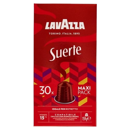 LAVAZZA COFFEE CAPSULES NESPRESSO SUERTE X30 171 GR (10 in a box)