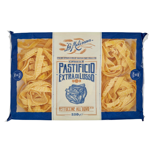 MOLISANA PASTA ALL'UOVO FETTUCCINE N.204 250 GR (12 IN A BOX)