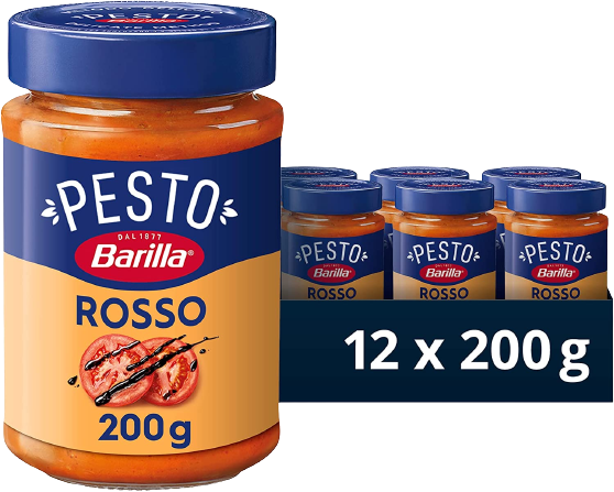 BARILLA PESTO RED 200 GR (12 in a box)