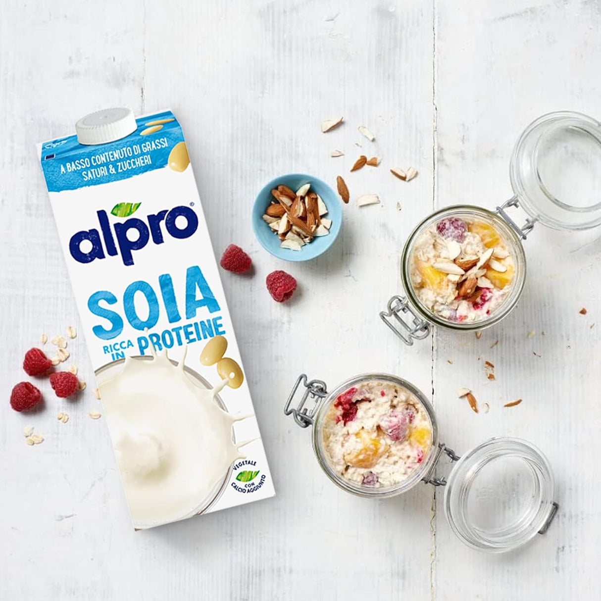 ALPRO DRINK SOY MILK ORIGINAL BRICK 1 LT (12 in a box)