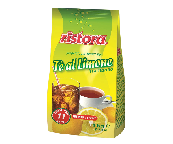 RISTORA WATER-SOLUBLE INSTANT TEA POWDER LEMON 1 KG (10 IN A BOX)