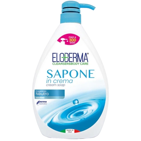 ELODERMA SOAP LIQUID NEUTRO 1 LT (6 in a box)