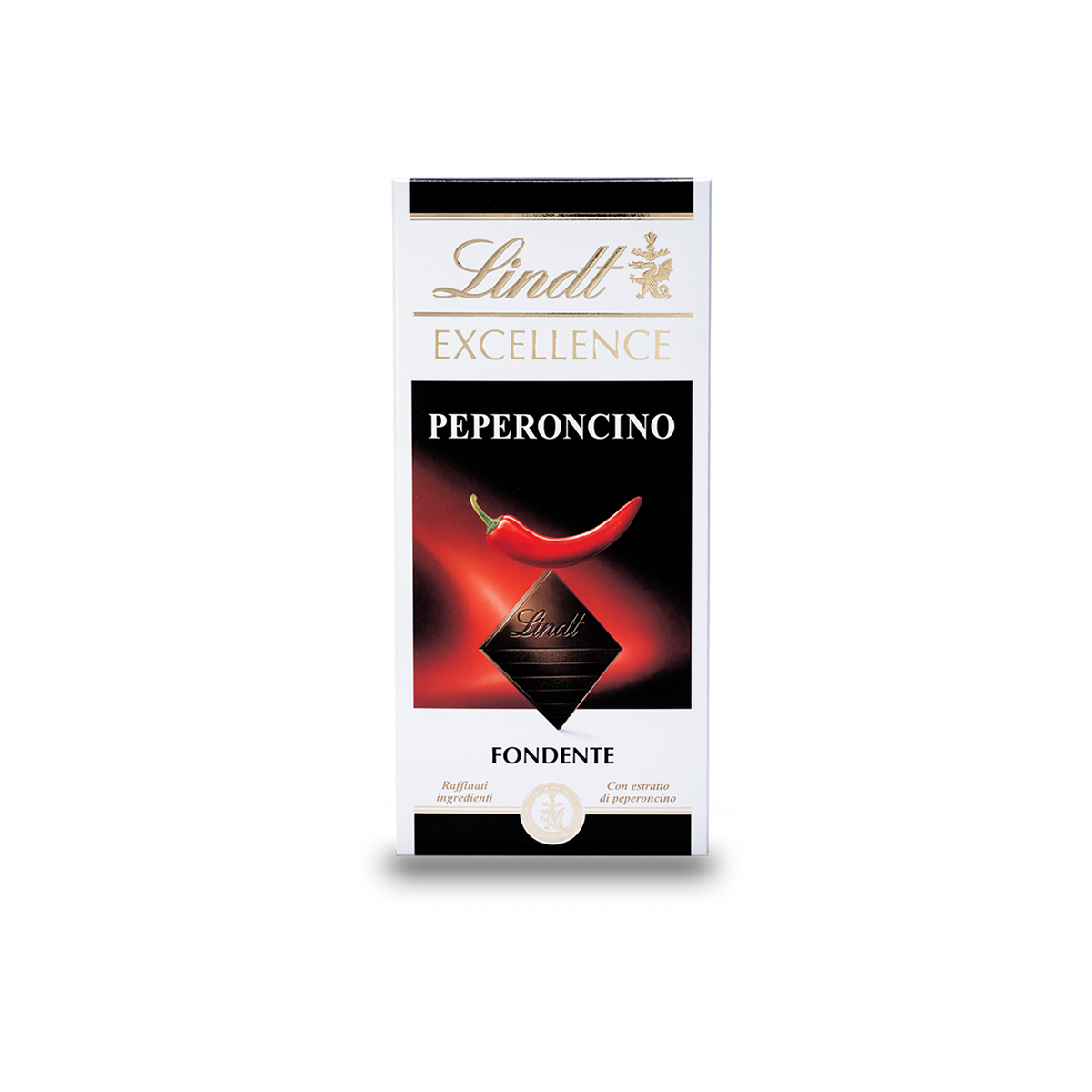 LINDT EXCELLENCE CHOCOLATE BAR DARK CHILI 100 GR (20 in a box)