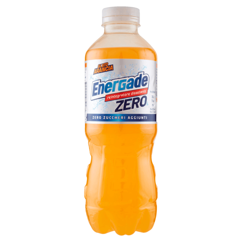 ENERGADE ENERGY DRINK ZERO ORANGE PET 500 ML (12 in a box)