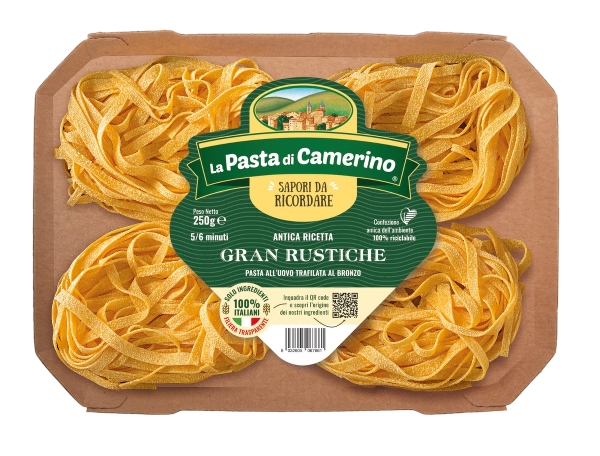 CAMERINO PASTA ALL'UOVO GRAN RUSTICHE 250 GR (12 IN A BOX)