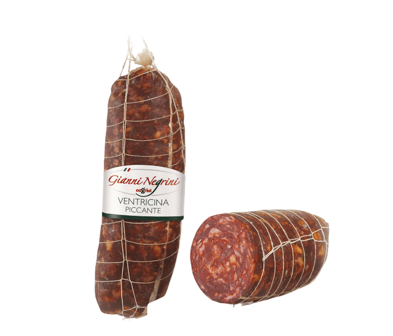 NEGRINI SALAME VENTRICINA PICCANTE £18.33 AL KG (APPROX. 3 KG) PROMO £17.33