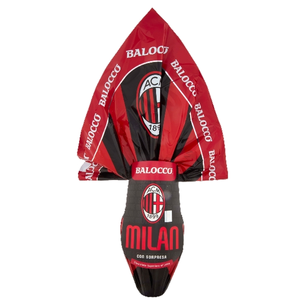 BALOCCO EASTER EGGS MILK CHOCOLATE MILAN 240 GR (12 in a box)