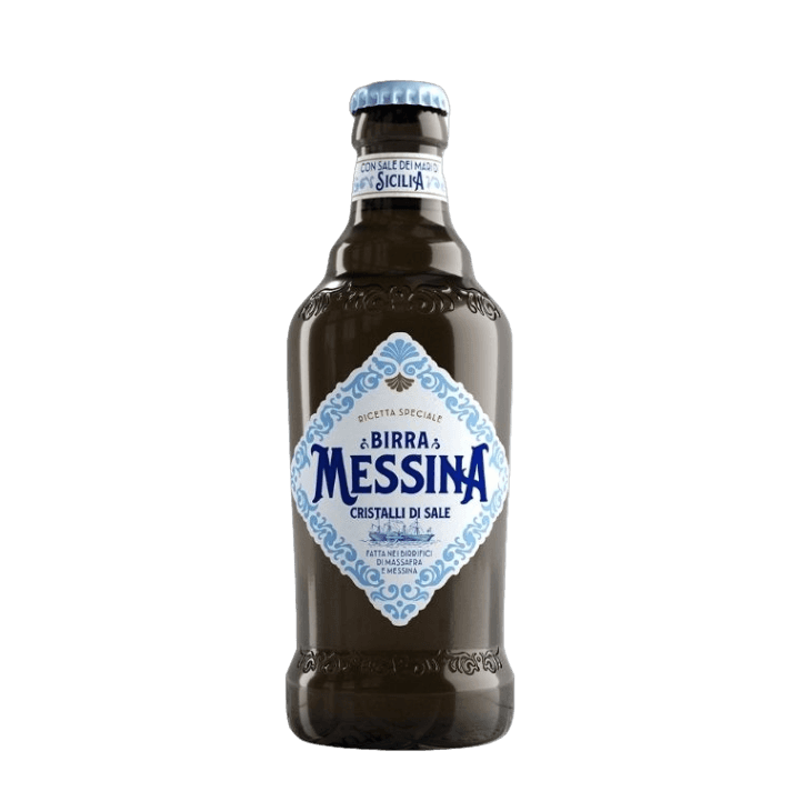 MESSINA BEER LAGER CRISTALLI DI SALE 33 CL 5% (24 in a box)