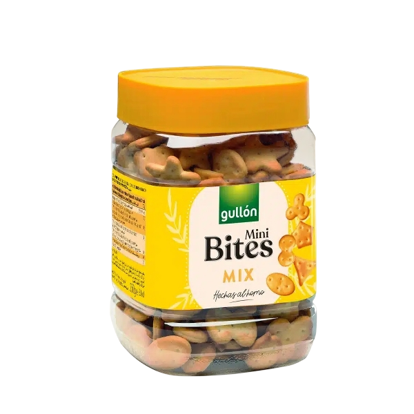 GULLON CRACKERS SALATINI MINI BITES MIX 250 GR (12 in a box)