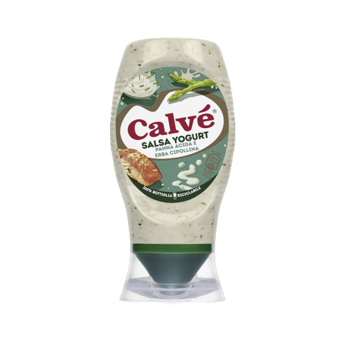CALVE' SAUCE YOGURT TOP DOWN 250 GR (8 in a box)