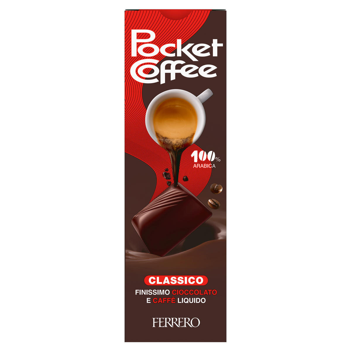 FERRERO POCKET COFFEE PRALINES ESPRESSO CLASSIC T5 60 GR (32 in a box)