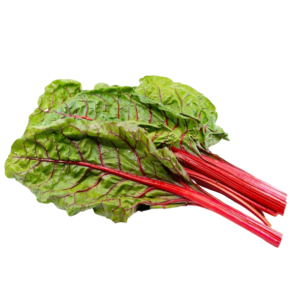 FRESH VEGETABLES SWISS CHARD RED £2.37 AL KG (APPROX 10.1 KG) - ONLY LONDON AREA