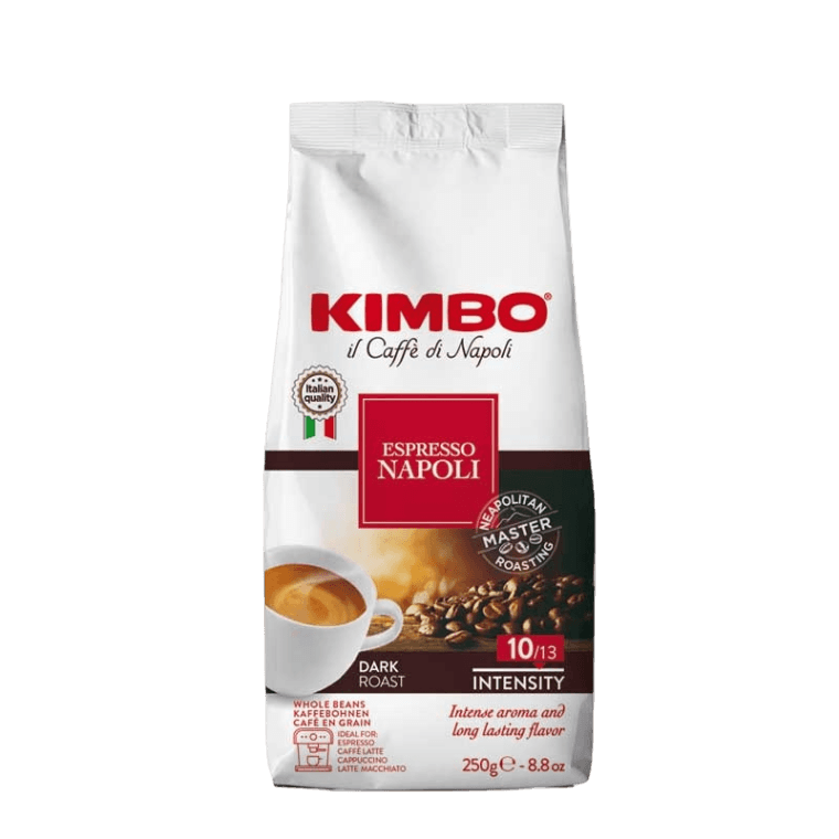 KIMBO COFFEE BEANS ESPRESSO NAPOLI 250 GR (12 in a box)