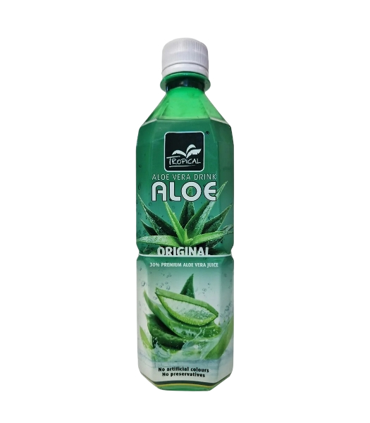 TROPICAL DRINK ALOE VERA NATURAL PET 500 ML (20 in a box)