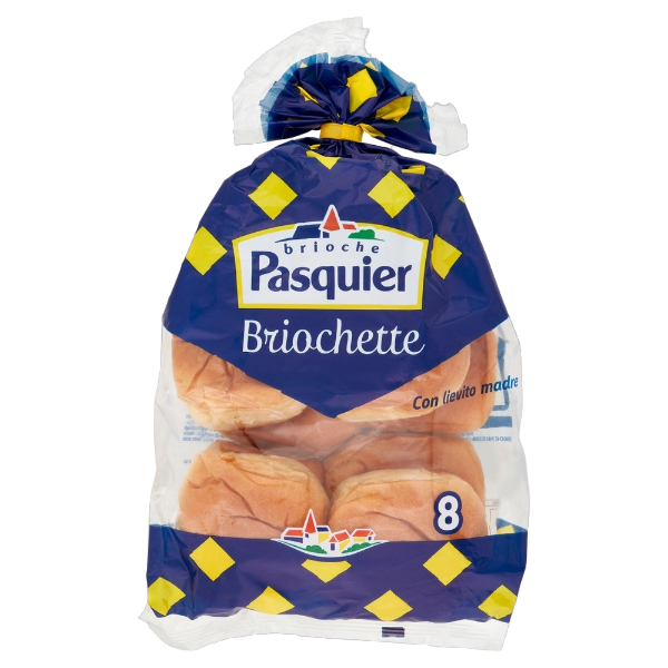 PASQUIER SNACK BRIOCHETTE X8 320 GR (8 in a box)