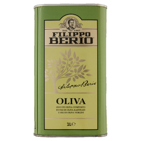 FILIPPO BERIO OLIVE OIL TIN 1 LT (8 in a box)