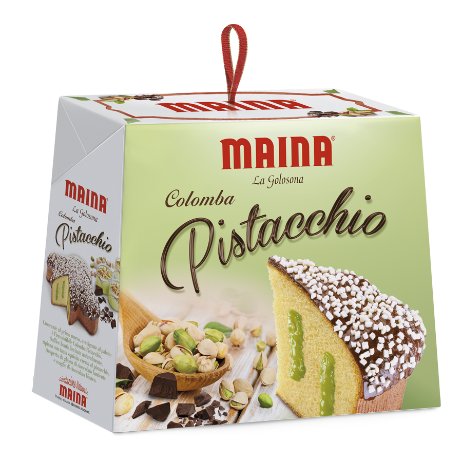 MAINA COLOMBA PISTACHIO 750 GR (12 in a box)
