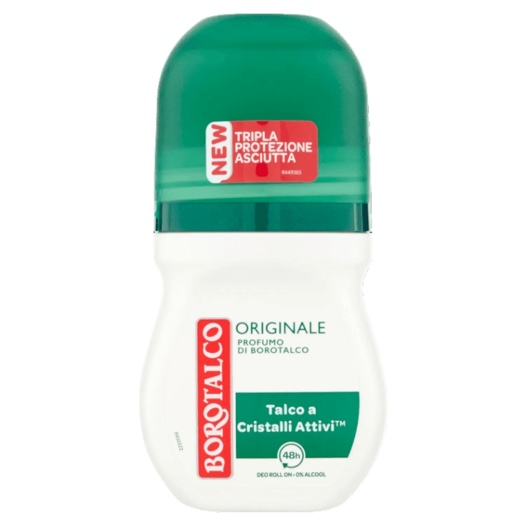 BOROTALCO DEO ORIGINAL ROLL ON 50 ML (6 in a box)