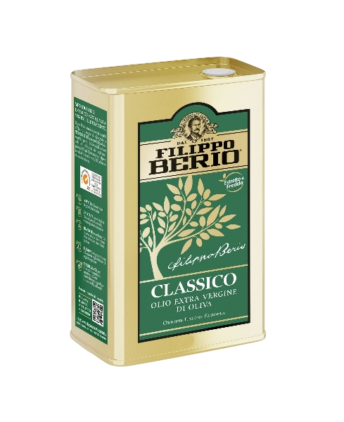 FILIPPO BERIO EXTRA VIRGIN OLIVE OIL CLASSICO TIN 1 LT (8 in a box)