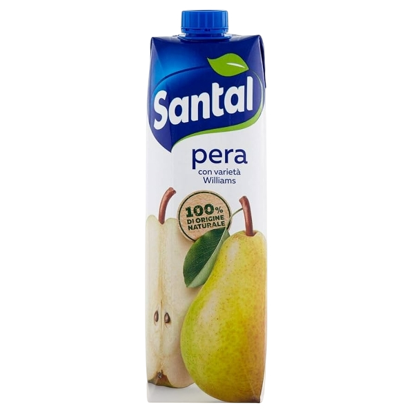 SANTAL NETTARE FRUIT JUICE PEAR BRICK 1 LT (12 IN A BOX)