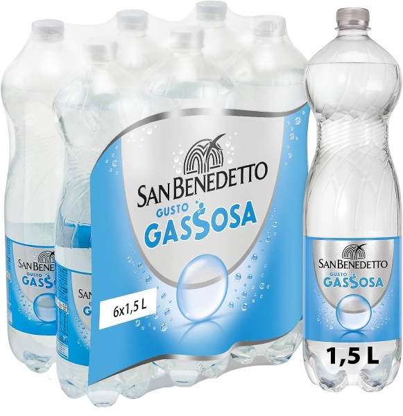SAN BENEDETTO GASSOSA PET 1.5 LT (6 in a box)