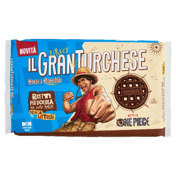 COLUSSI BISCOTTI GRAN TURCHESE COCOA LACTOSE FREE 340 GR (12 in a box)