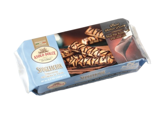 ASOLO DOLCE SNACK SFOGLIACIOCK 80 GR (10 in a box)