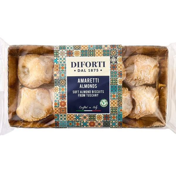 DIFORTI BISCUITS AMARETTI ALMONDS 180 GR (6 in a box)