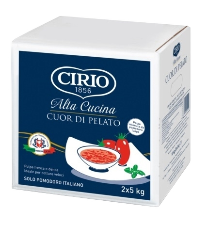 CIRIO POMODORI PELATI CUOR DI PELATO X2 10 KG (1 in a box)