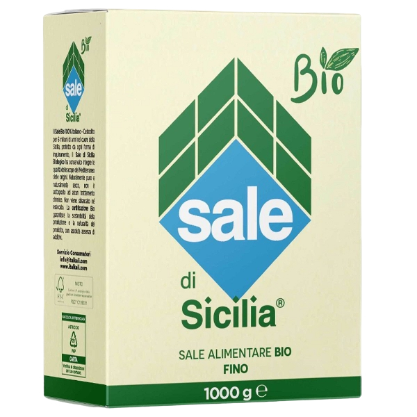 ITALKALI ORGANIC SALT OF SICILY IODATE FINO TO 1 KG (12 in a box)