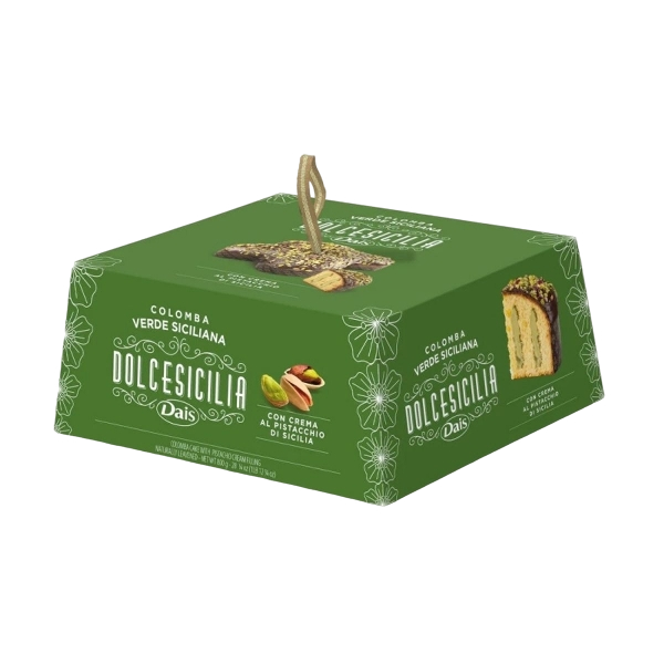 DAIS COLOMBA VERDE SICILIANA PISTACHIO CREAM 800 GR (12 in a box)
