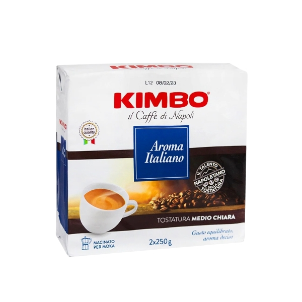 KIMBO COFFEE GROUND AROMA ITALIANO 250 GR X2 (10 in a box)