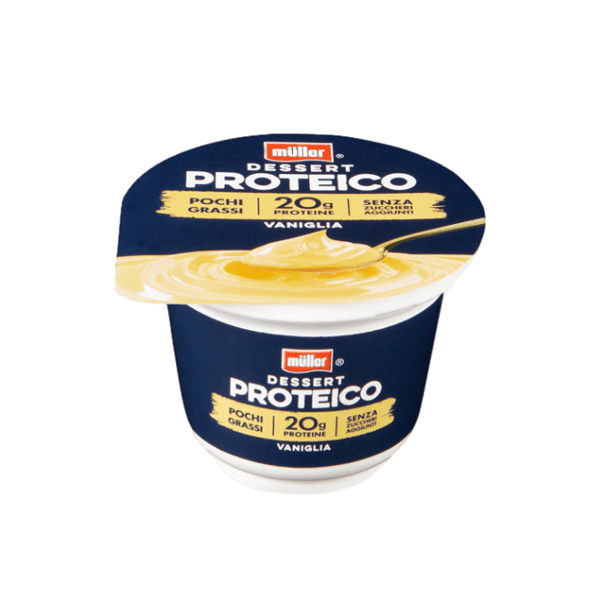 MULLER DESSERT PROTEICO VANIGLIA 200 GR (6 in a box)