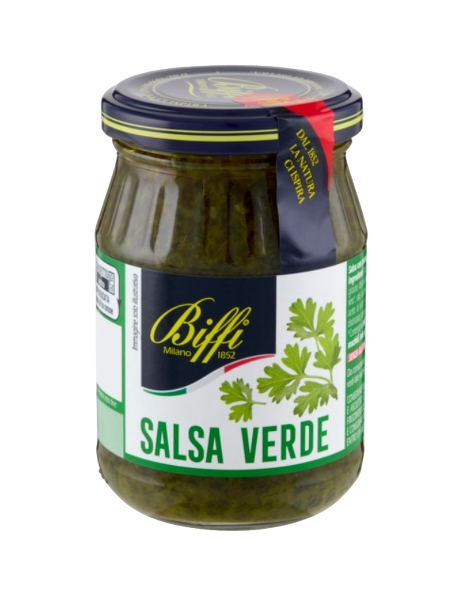 BIFFI SPREAD SAUCE SALSA VERDE JAR 190 GR (6 in a box)