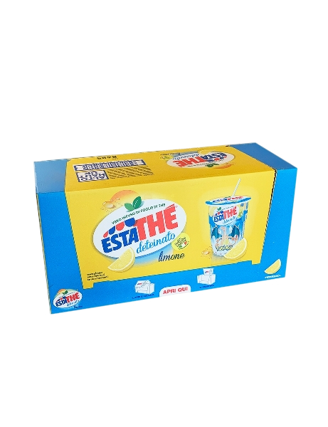 ESTATHE' TEA DETEINATED LEMON CUP 200 ML X3 (24 IN A BOX)