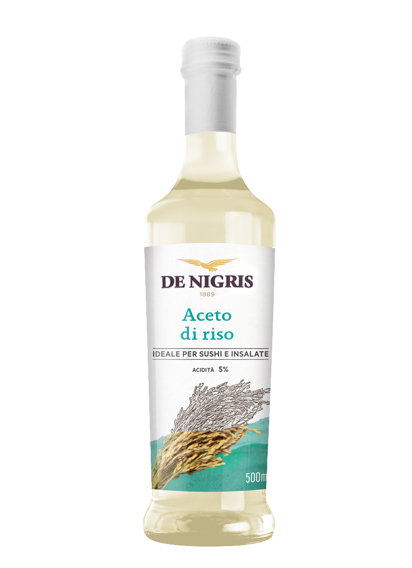 DE NIGRIS ORGANIC VINEGAR RICE 500 ML (6 in a box)