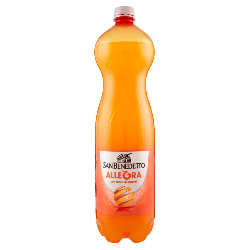 SAN BENEDETTO ALLEGRA ARANCIATA PET 1.5 LT (6 IN A BOX)