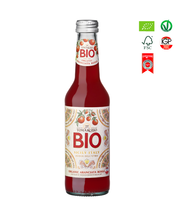 TOMARCHIO BIO ARANCIATA ROSSA 27.5 CL X4 110 CL (6 in a box)