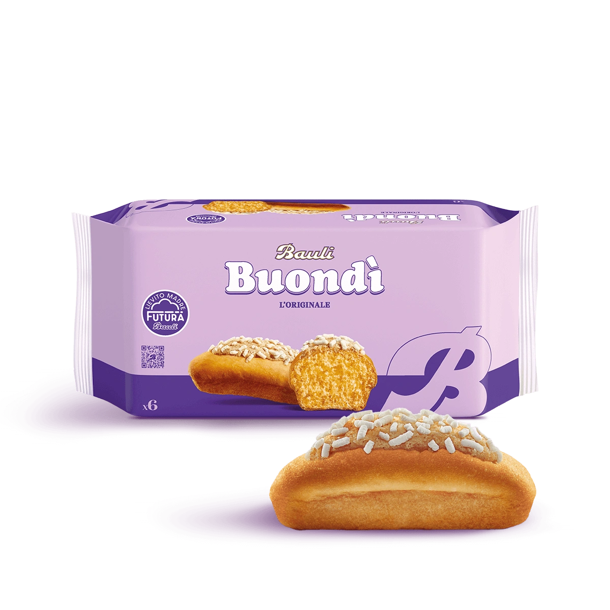 BAULI SNACK BUONDI' CLASSICO X6 198 GR (12 in a box)