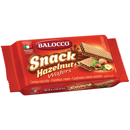 BALOCCO EXPO WAFER HAZELNUT 45 GR X30 (1 in a box)