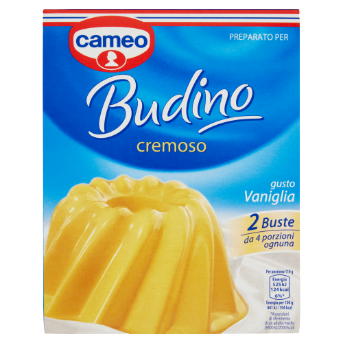CAMEO PREPARED FOR PUDDING VANILLA 140 GR (8 in a box)