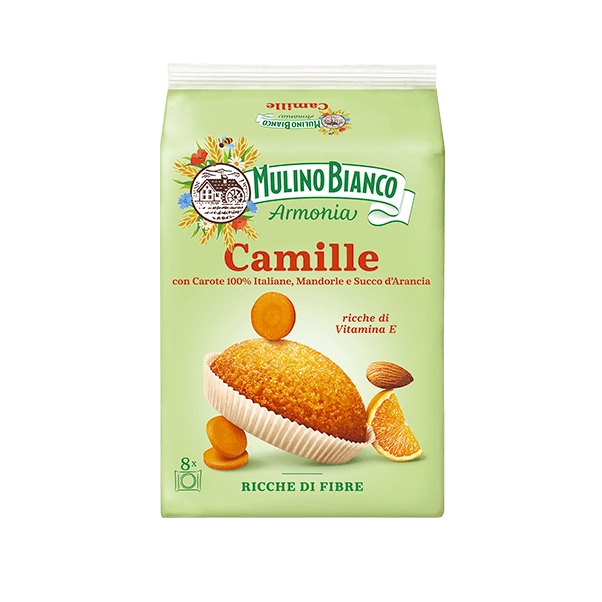 MULINO BIANCO ARMONIA SNACK CAMILLE X8 304 GR (8 in a box)