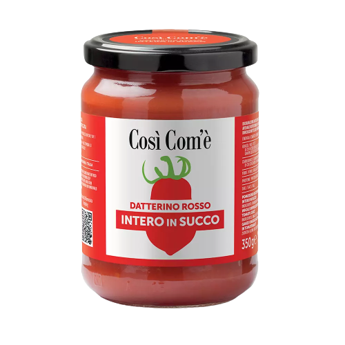 COSI' COME' POMODORO DATTERINO RED WHOLE 350 GR (12 in a box)