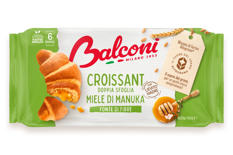 BALCONI CROISSANT CLASSIC HONEY OF MANUKA X6 300 GR (8 in a box)